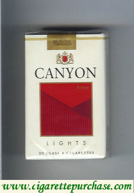 Canyon Lights cigarettes soft box